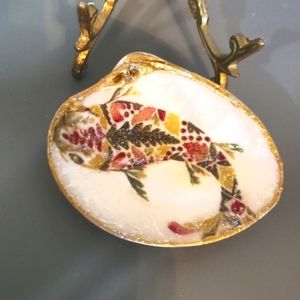 Trinket Clam Shell Dish